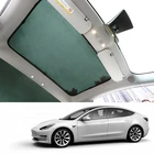 TESLA MODEL S X 3 for sunroof car curtain sunshade