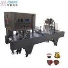 Nespresso Coffee Capsule Filling And Sealing Machinery Hot Selling