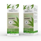 Hemp Oil Private Label 5000mg Organic Hemp Oil Rich In Omega 3 6 9