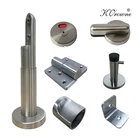 Fire Proof Durable Anti Corrosion Stainless Steel Toilet Cubicle Hardware