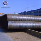Large Diameter API 5L SSAW 3PE Anti-corrosion Spiral Welded Steel Pipe for Water Transportation