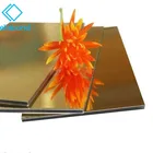 Mirror finish building material aluminum composite panel for interior and exterior decoration