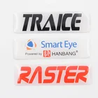 Custom OEM die cut epoxy PU coating dome resin logo sticker nameplate
