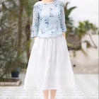 2019 new designs autumn causal blouses & tops long-sleeved shirt for ladies
