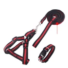 Promotion polyester fiber harnesses 50 foot retractable dog leash