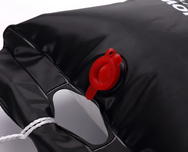 OEM Logo 20L Portable Outdoor Water Bag Mountaineering PVC Solar Shower Bath Camping Shower Bag.jpg