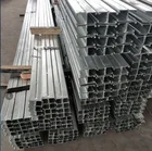 Galvanized metal hot dipped galvanized back to back c channel 41*82*2.5