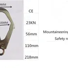 Metal Steel Crane Hook Lifting Swivel Hook Painted Forged Steel Swivel Safety Lifting Large Crane Hook