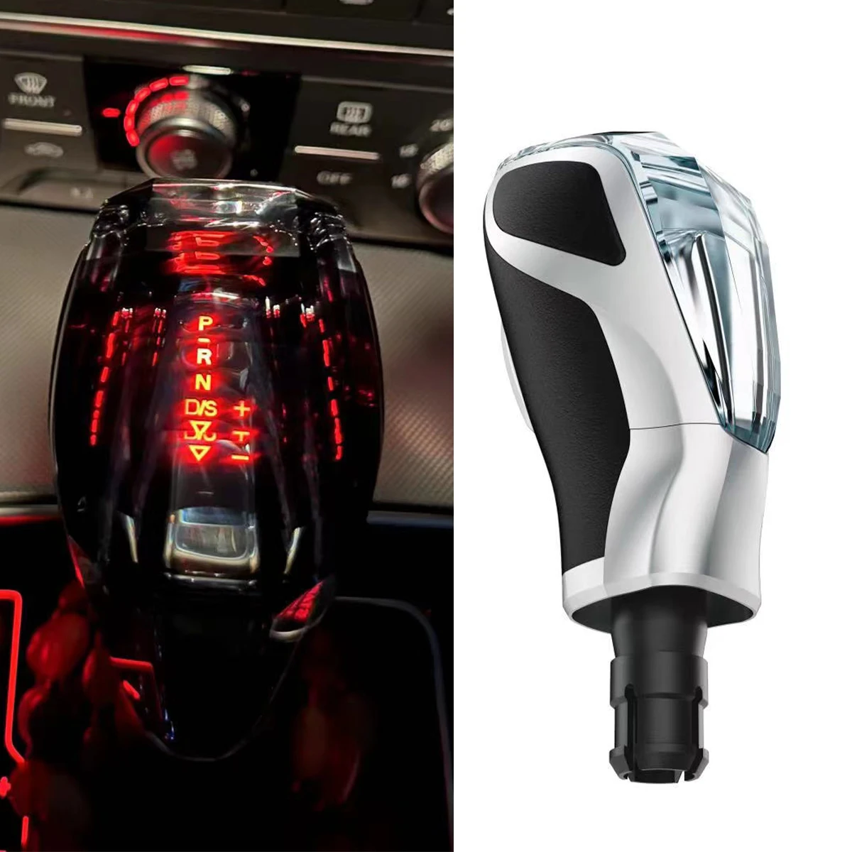 Crystal Shift Knob Touch Activated Led Light Illuminated Gear Shift