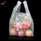 Biodegradable T-shirt Bag Biodegradable Biodegradable Logo Printing T-Shirt Shopping Bag Vest Handle
