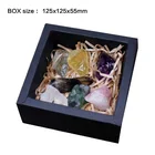 Natural Natural Pink Crystal Rough Crushed Stone Large Particles Unpolished 7 Chakra Mineral Standard Set