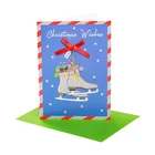 Eagles Paper Crafts 3D Handmade Paper Greeting Card Printing