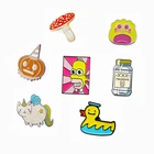 Wanjun Manufacture Customized Metal Enamel Badge Birthday Pin Holiday Celebration Pin Souvenirs