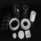Manufacture optical BOROFLOAT 33 BK7 fused silica step glass