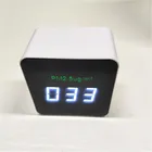 White mini portable air quality monitor with 1200 mAh lithium battery with ODM and OEM service