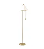 Modern decorative famous design bird led floor lamp golden for hotel living room
