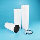 20oz Tumblers Outdoor 20OZ Stainless Steel Vacuum Insulated Slim Tumblers Sublimation Blank Tumblers