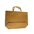 large bottom water proof insulated kraft brand wax lined custom paper bags with logo