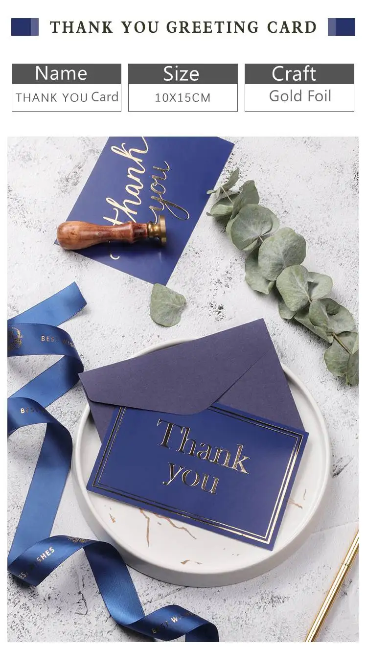 gifts  greeting cards    product name  bulk gold foil thank y