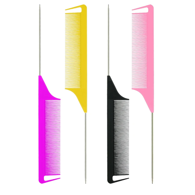 wholesale Hair salon braid detangling hair brush carbon afro styling custom label rat tail comb
wholesale Hair salon braid detangling hair brush carbon afro styling custom label rat tail comb