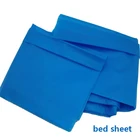 Medical surgical white bedding fabric set for hospital