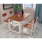良質 MDF/MFC 木製ダイニングテーブルと椅子ダイニングセットテーブルダイニングルームの家具