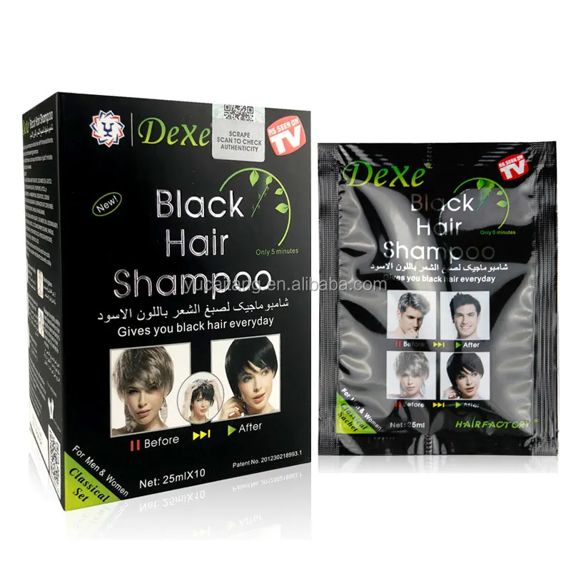 Dexe Oem Odm Private Label Black Hair Shampoo India For Home Use