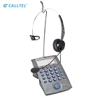 Hands-Free Noise Cancelling Call Center Telephone Headset Contact Center Headset And Desk Phone business