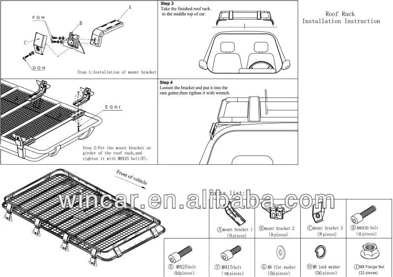 W0709 roof rack installation instruction of Ningbo Wincar.jpg