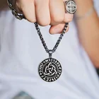 Viking Pendant Stainless Steel Viking Necklace