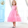 /product-detail/nimble-fashion-pink-puffy-dress-pictures-latest-fancy-kids-princess-dress-children-modern-designer-one-piece-girl-party-dress-876133898.html