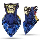 Riding Mask Summer Outdoor Riding Earhook Mask Multifunction Magic Half Mask Bandana Neck Triangle Scarf