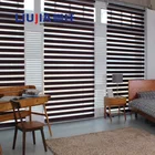 Easy Fixed Blind Day and Night Roller Blind Zebra Shades