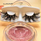 Eyelashes False New Arrival Lashes Hot Sale 3d 25mm Mink Eyelashes Long Style False Strip Lashes