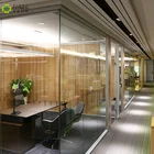 Commercial Furniture Used Partition Wall Glass Mdf Materials Used Building Partition Wall Design