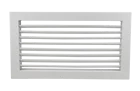 HVAC single adjustable louver grille air deflectors for ceiling vents
