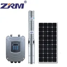 Water Pump Water Pump Stainless Steel Multistage 110V DC Solar Deep Well Water Pump Submersible