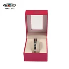 New arrival popular cardboard paper packaging watch box with window