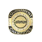 quality cheap custom sports championship rings gold sliver custom