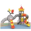 FUNNY children tobogan toys climb rope playground
