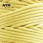 Braided aramid rope braided kevlar string utility cord mason line for kite bridle fishing camping packing