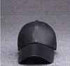 Winter PU Leather Baseball Cap Biker Trucker Outdoor Sports Snapback Hats For Men Women Hats and Caps Wholesale