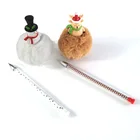 Animal Style Fur Pens With Custom Logo Ballpoint Pen Custom Logo Plush Pom Pen