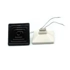122 x 60mm curved ceramic infrared heating elements