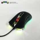TBKB USB Wired 7 Buttons 4000DPI for Gamer Computer RGB Gaming Mouse