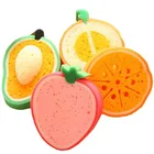 Fruit Shape Bath Ball Bathroom Sponge Rubbing Towel Lovely Modelling Shower Flowers/Bath Brush Strawberry