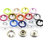 Garment accessories metal prong baby snap button