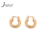 Engagement Gold Hoop Earring Hoop Guangzhou Manufacturers Jewelry Yellow Gold Plated Small Earrings Hoop