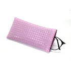 Spot 2019 Fashion New Sunglasses Bag PU Leather Bullet Portable High-grade Waterproof Glasses Bag