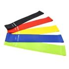 Fitness Exercise Bodybuilding Training Strap Custom Printed Gym Loop Resistance Bands with Carry Bag